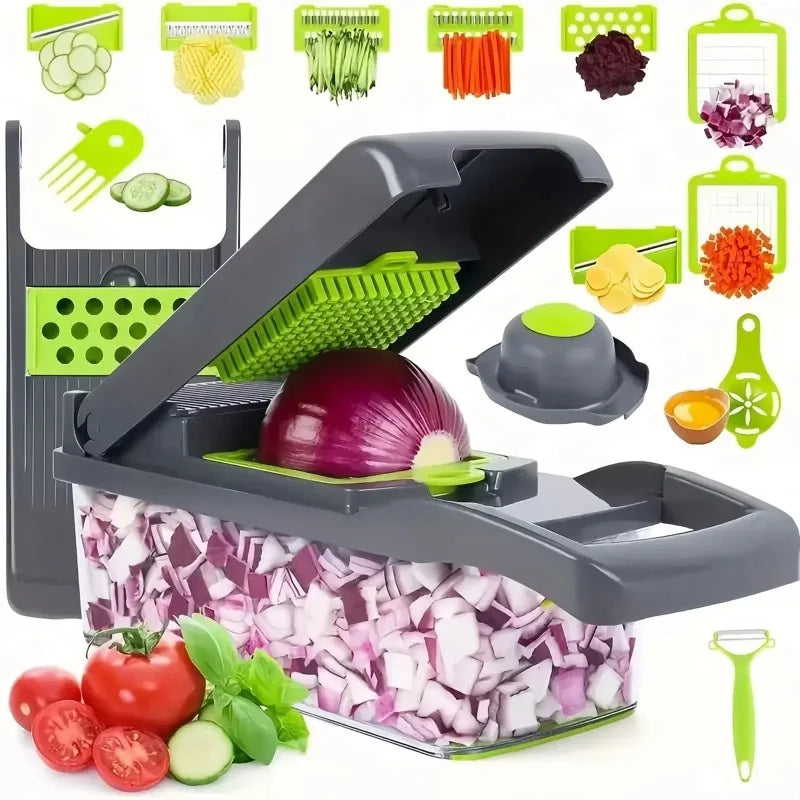 Multifunctional Vegetable Chopper Handle Food Grate Food Chopper