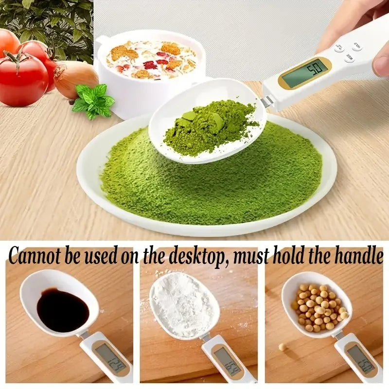 Mini Spoon Scale Digital Kitchen Scale Electronic LCD Food Scale Spoon