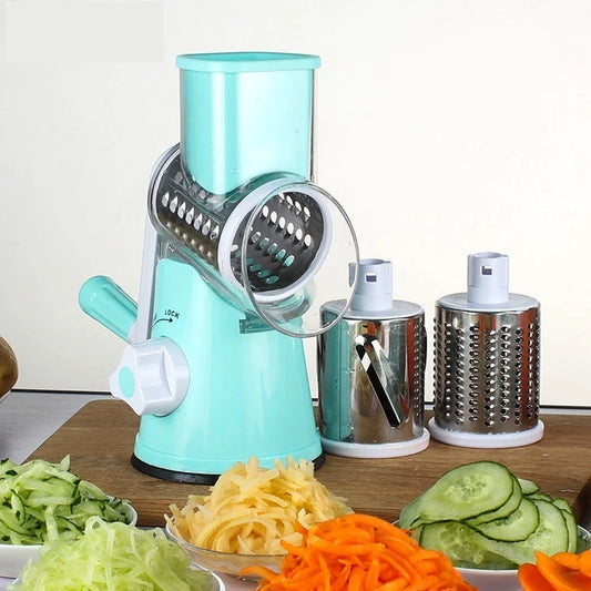 Vegetable Cutter & Slicer Manual Kitchen Cheese Chopper Machine