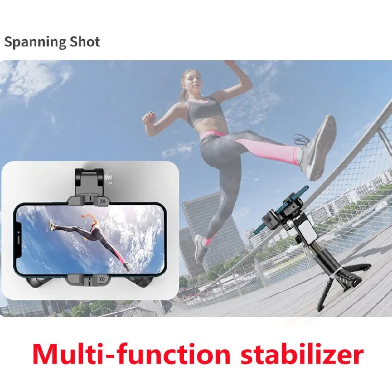 360 Rotation Following Shooting Mode Gimbal Stabilizer Selfie Stick