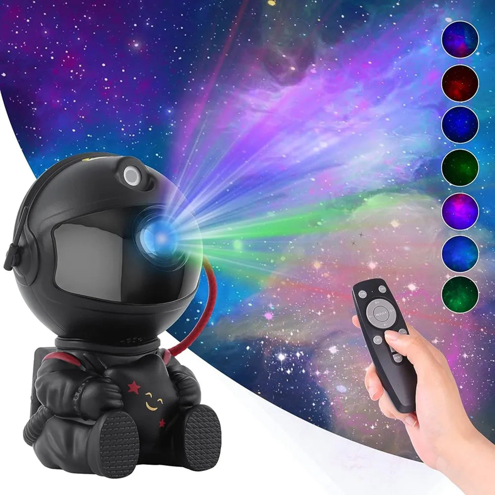 Star Projector Galaxy Light Astronaut Space Projector Starry Lamp